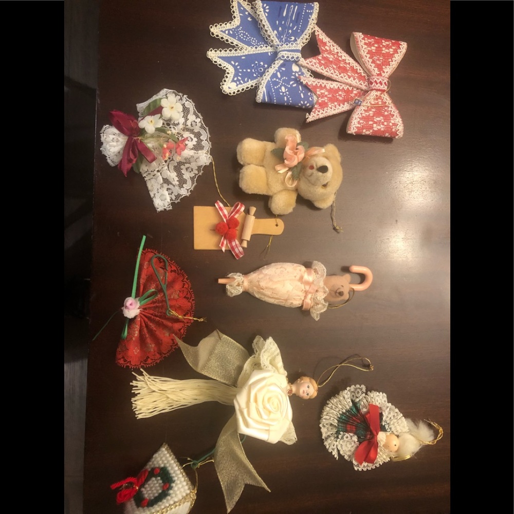 Vintage Christmas ornaments